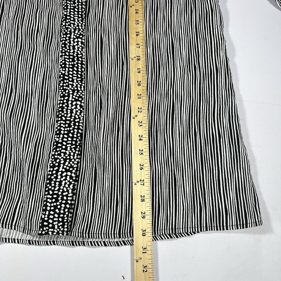 Habitat Tunic Top Size L‎ Textured Gray Artsy Minimalist Lagenlook Relaxed NWOT - Picture 14 of 14